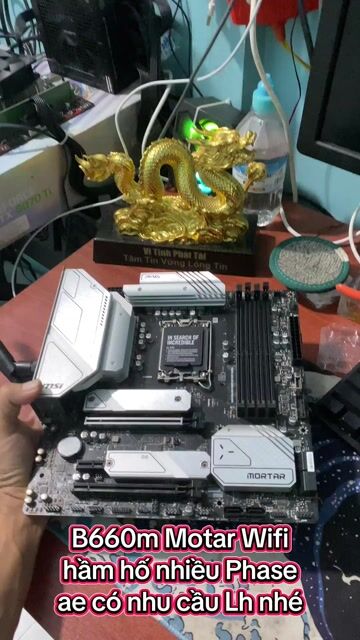 B660m Motar Wifi hầm hố nhiều Phase ae kéo khoẻ. Mua bán Linh kiện (RAM, Card...) tại Huyện Chợ Mới An Giang được đăng bởi Vi Tính Phát Tài hình 1