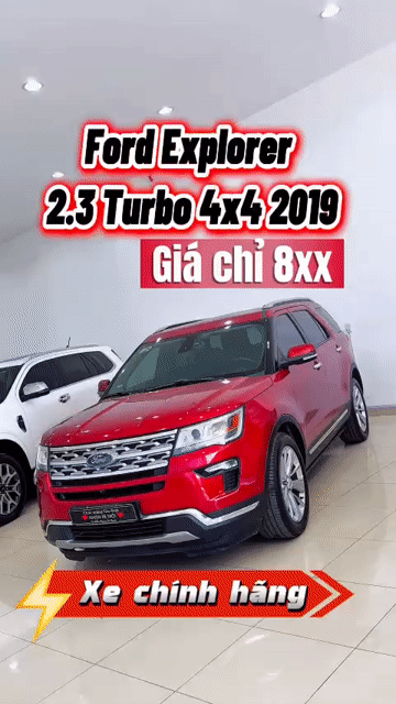 Ford Explorer 2019 2.3L Turbo Đỏ. Mua bán Ô tô tại Quận 12 Tp Hồ Chí Minh được đăng bởi Gia Định Ford User Car hình 1