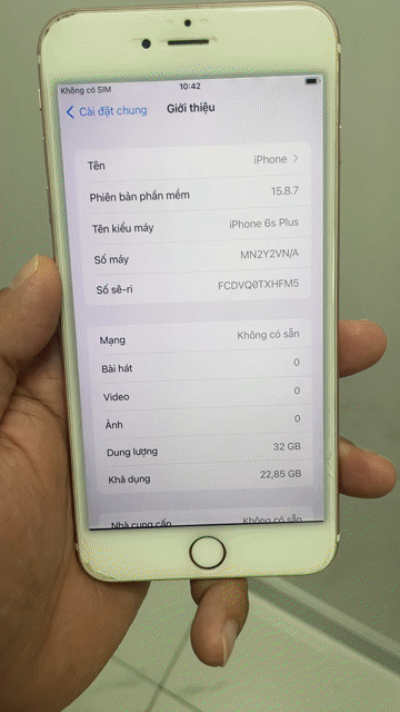 Apple iPhone 6s Plus 32GB Vàng hồng (ko ship). Mua bán Điện thoại tại Quận 7 Tp Hồ Chí Minh được đăng bởi TiếnN 9X hình 1