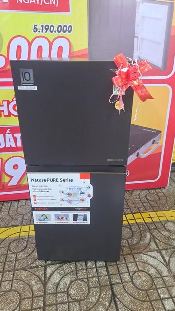 Tủ lạnh Toshiba GR-RT236WE-PMV(68) 182L. Mua bán Tủ lạnh tại Thành phố Vũng Tàu Bà Rịa - Vũng Tàu được đăng bởi Thanh Nga hình 1