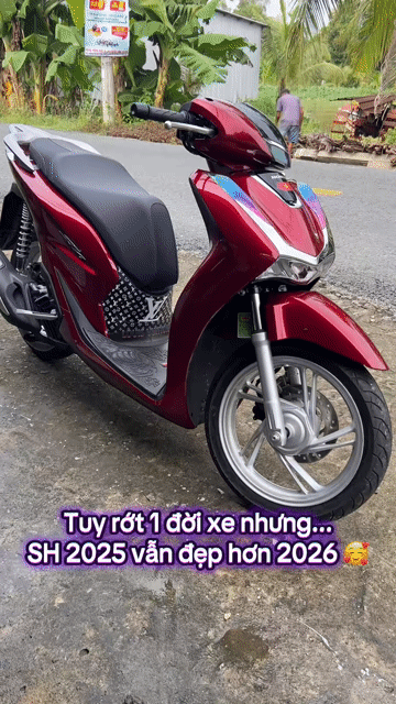 Honda SH 125 CBS 2025 Đỏ xe như mới. Mua bán Xe máy tại Huyện Cờ Đỏ Cần Thơ được đăng bởi Nguyễn Trung Kiên hình 1