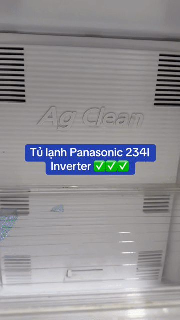 Tủ lạnh Panasonic 234L Inverter-màu đen zin. Mua bán Tủ lạnh tại Thành phố Thủ Đức Tp Hồ Chí Minh được đăng bởi Mii Mii hình 1