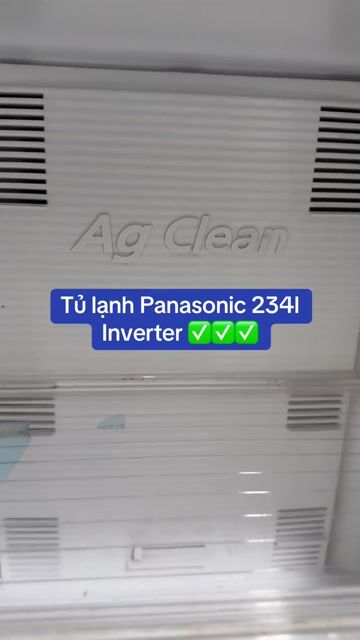 Tủ lạnh Panasonic 234L Inverter-màu đen zin. Mua bán Tủ lạnh tại Thành phố Thủ Đức Tp Hồ Chí Minh được đăng bởi Mii Mii hình 1