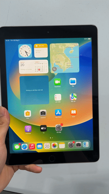 Apple iPad Gen 5 32GB Xám Đen. Mua bán Máy tính bảng tại Quận Hai Bà Trưng Hà Nội được đăng bởi Gia Đồng hình 1