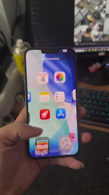 Apple iPhone 13 promax lock zin áp có gl. Mua bán Điện thoại tại Quận Gò Vấp Tp Hồ Chí Minh được đăng bởi Quảng Phạm Mua Iphone Lock và QT  HCM hình 1