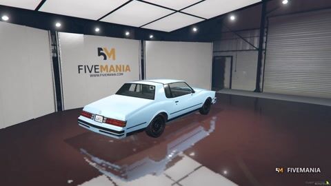 FIVEM Chevrolet Monte Carlo | Lore Friendly Classic Coupe | Interior & Exterior | Working Lights | Add-On | Optimized | Fivem Ready | High Quality, video preview
