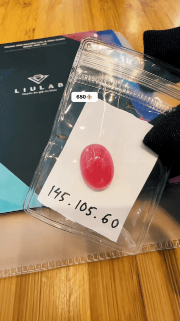 đá quý Ruby 145.105.60 lên nhẫn, mặt dây chuyền. Mua bán Đồ sưu tầm, đồ cổ tại Quận Bình Thạnh Tp Hồ Chí Minh được đăng bởi Rio Natural Gemstone Jewelry hình 1