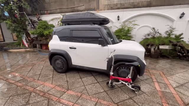 Xe đạp gấp Bag and Bike Đỏ Nhật Bản. Mua bán Xe đạp tại Huyện Châu Đức Bà Rịa - Vũng Tàu được đăng bởi Hung Cao hình 1