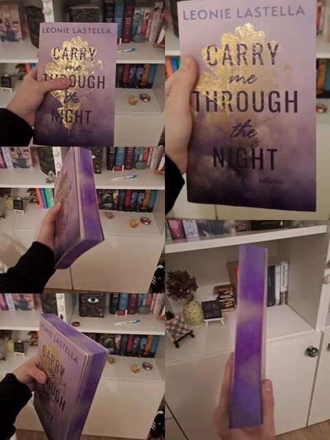 Wer das Buch kennt weiß, dass es im normal Fall keinen Farbschnitt hat. Diesen habe ich mir nämlich Heute für das Buch selber gemacht.