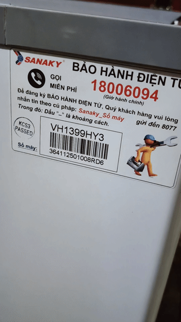 Tủ đông Sanaky Inverter VH-1399HY3 1300 lít (98%). Mua bán Tủ lạnh tại Thành phố Nha Trang Khánh Hòa được đăng bởi Bảo trì điện lạnh Nha Trang hình 1