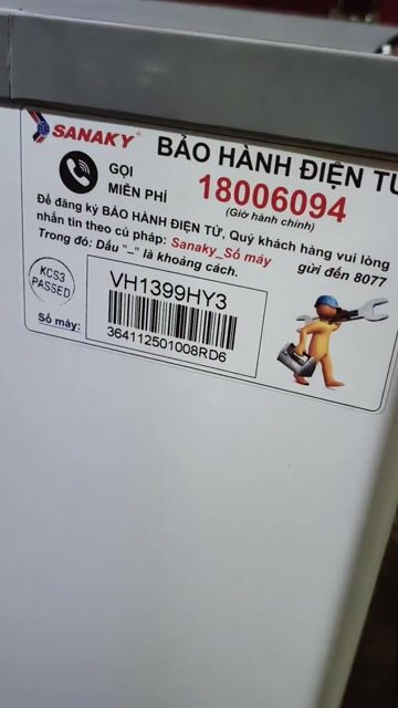 Tủ đông Sanaky Inverter VH-1399HY3 1300 lít (98%). Mua bán Tủ lạnh tại Thành phố Nha Trang Khánh Hòa được đăng bởi Bảo trì điện lạnh Nha Trang hình 1