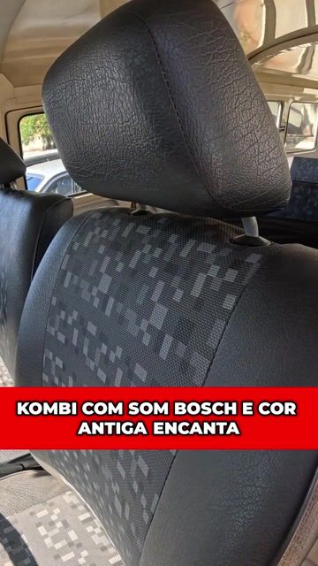 KOMBI COM SOM BOSCH E COR ANTIGA ENCANTA
