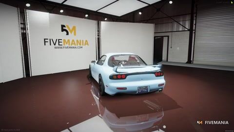 FIVEM Frx7 | Realistic Sports Car [Unbadged] Add-On | Interior & Exterior | Working Lights | Tuning Parts | Optimized | Fivem Ready | High Quality — video preview