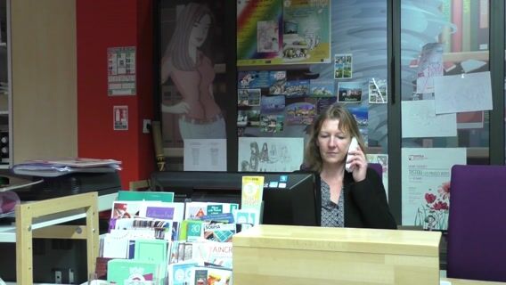 Une journée à la médiathèque