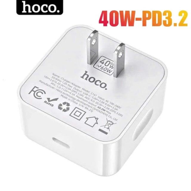 FreeShip Giao 2h Hàng Mới Hoco PD 40W Trắng. Mua bán Phụ kiện (Màn hình, Chuột...) tại Quận Bình Tân Tp Hồ Chí Minh được đăng bởi Vua Phụ Kiện Văn Trần hình 1