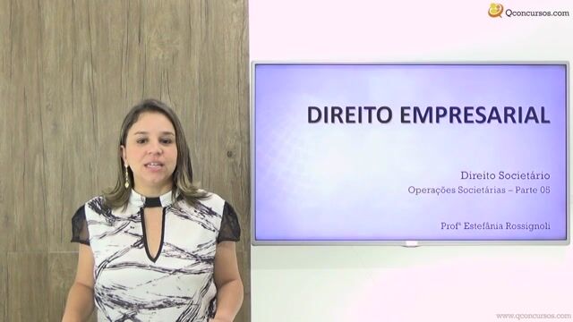 Operações societárias - Parte 05