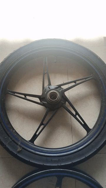Mâm xe máy Exciter Đen Hợp kim. Mua bán Phụ tùng xe tại Thành phố Thủ Đức Tp Hồ Chí Minh được đăng bởi Thiên phát  hình 1