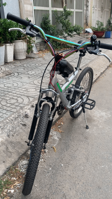 Xe đạp địa hình Bridgestone Bạc. Mua bán Xe đạp tại Quận Gò Vấp Tp Hồ Chí Minh được đăng bởi Nguyễn thanh khiết hình 1