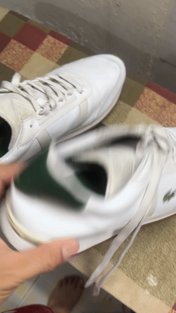 Giày Lacoste Partner Retro - size43. Mua bán Giày dép tại Quận Bình Thuỷ Cần Thơ được đăng bởi Thầy Tiến 2hand hình 1