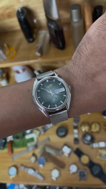 Đồng hồ Seiko LM Automatic Nam Thép Xanh 36mm. Mua bán Đồng hồ tại Quận 12 Tp Hồ Chí Minh được đăng bởi Đồng Hồ Nam Nữ giá bình dân hình 1