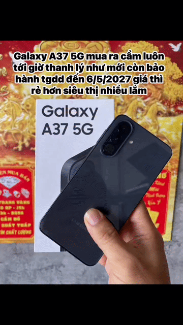 Samsung Galaxy A37 5G ram8/128như mới bảo hành dài. Mua bán Điện thoại tại Quận Ninh Kiều Cần Thơ được đăng bởi CẦM ĐỒ TRUNG HẬU   hình 1