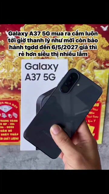 Samsung Galaxy A37 5G ram8/128như mới bảo hành dài. Mua bán Điện thoại tại Quận Ninh Kiều Cần Thơ được đăng bởi CẦM ĐỒ TRUNG HẬU   hình 1