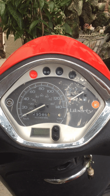 Piaggio Liberty 125 Đỏ. Mua bán Xe máy tại Thành phố Nha Trang Khánh Hòa được đăng bởi anh Tư hình 1