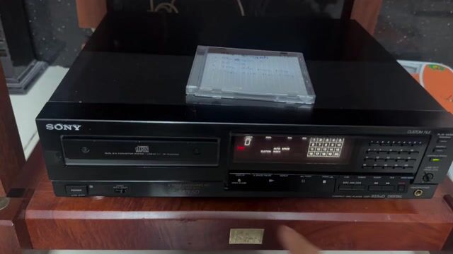 Đầu CD Sony 337ESD  chạy 2 chíp 1541. Mua bán Tivi, Âm thanh tại Quận 7 Tp Hồ Chí Minh được đăng bởi MR LÊ hình 1