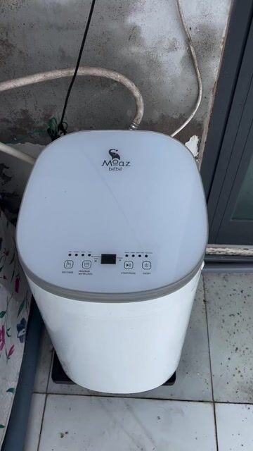 Máy giặt Đồ Em Bé Moaz BéBé MB-068 Có Sấy Khô. Mua bán Máy giặt tại Huyện Châu Thành Bến Tre được đăng bởi ANH NGUYÊN BILLIARDS hình 1