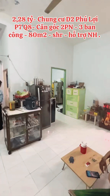 Mua bán Căn hộ Chung cư Khu dân cư Phú Lợi Quận 8 Tp Hồ Chí Minh diện tích 80 m² giá 2,28 tỷ