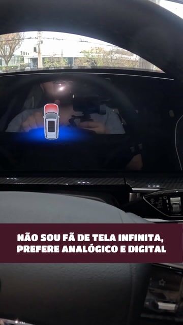NÃO SOU FÃ DE TELA INFINITA, PREFERE ANALÓGICO E DIGITAL