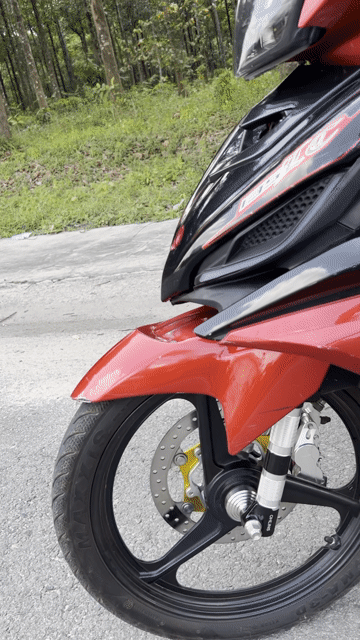 Yamaha Exciter 135 Đỏ đen 57.000 km. Mua bán Xe máy tại Thị xã Bến Cát Bình Dương được đăng bởi Phát Tài hình 1