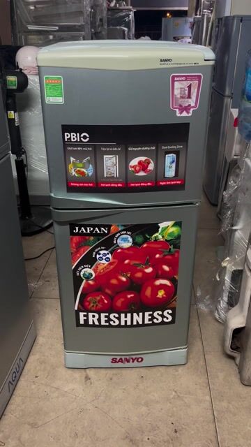 Tủ lạnh Sanyo 120L 1tr6 k bám tuyết, SR12. Mua bán Tủ lạnh tại Quận 7 Tp Hồ Chí Minh được đăng bởi TH Điện lạnh giá rẻ siêu rẻ HCM hình 1