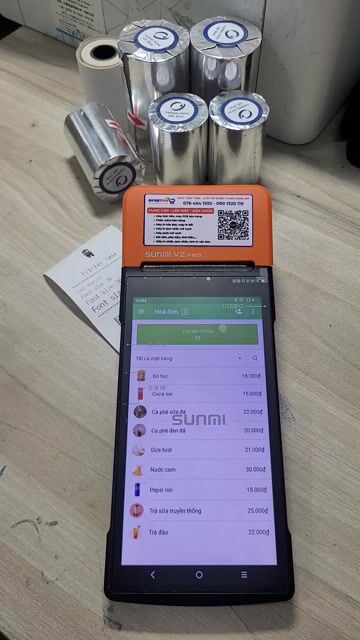 Máy POS Sunmi V2Pro cầm tay. Mua bán Đồ dùng văn phòng tại Huyện Ninh Hải Ninh Thuận được đăng bởi An Đạt hình 1