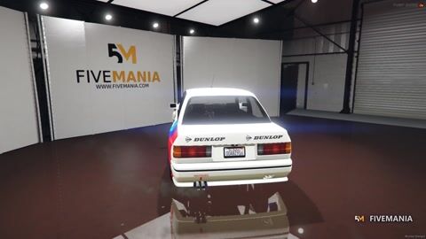 FIVEM BMW M3e30 | Realistic Sports Car [Badged] Add-On | Liveries | Interior & Exterior | Working Lights | Optimized | Fivem Ready | High Quality — video preview