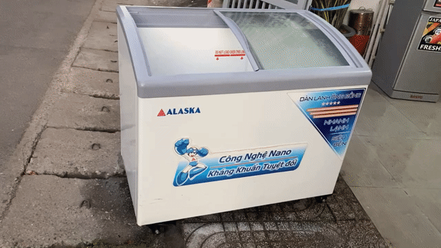 Tủ đông Alaska 210 lít nguyên zin , ngoại hình đẹp. Mua bán Tủ lạnh tại Thị xã Phú Mỹ Bà Rịa - Vũng Tàu được đăng bởi Nguyễn Quang Phi hình 1