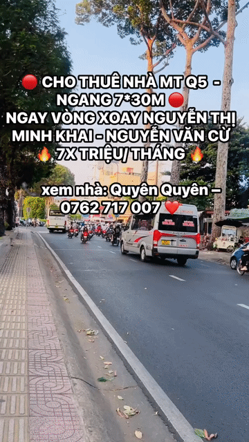 Cho thuê Văn phòng, Mặt bằng kinh doanh Quận 5 Tp Hồ Chí Minh diện tích 210 m² giá 73 triệu/tháng