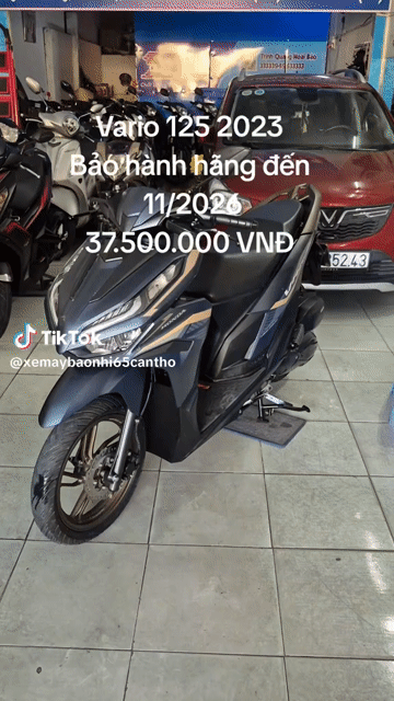 Vario 125 2023 BS65 Smartkey còn bảo hành hãng. Mua bán Xe máy tại Quận Bình Thuỷ Cần Thơ được đăng bởi Xe Máy Bảo Nhi hình 1