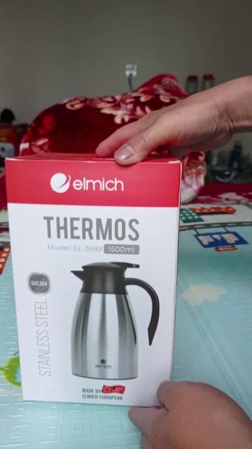 Bình giữ nhiệt gia đình inox304 Elmich EL3689 1,5l. Mua bán Bếp, lò, đồ điện nhà bếp tại Thành phố Phủ Lý Hà Nam được đăng bởi Nguyễn Văn Đạt  hình 1