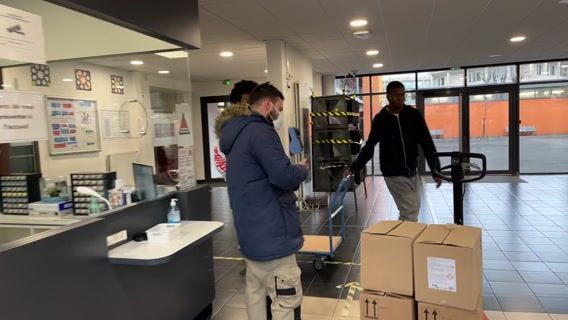 Un  stagiaire à l'EREA