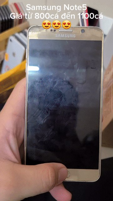 Samsung Note 5 Vàng Đã sử dụng. Mua bán Điện thoại tại Quận 6 Tp Hồ Chí Minh được đăng bởi Nguyễn Trọng Phú Cường hình 1