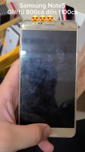 Samsung Note 5 Vàng Đã sử dụng. Mua bán Điện thoại tại Quận 6 Tp Hồ Chí Minh được đăng bởi Nguyễn Trọng Phú Cường hình 1