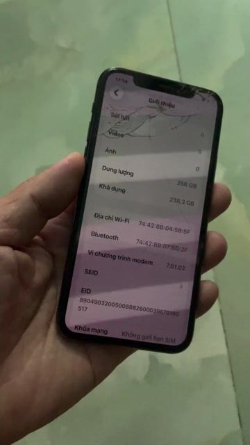 iPhone 11 Pro 256GB Xám. Mua bán Điện thoại tại Huyện Châu Thành Bến Tre được đăng bởi Dũng  hình 1