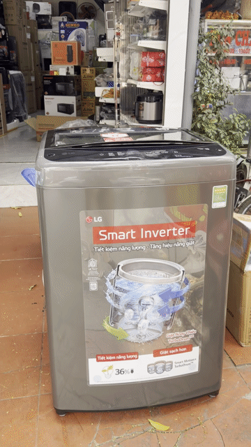 Máy giặt LG 12kg inverter hàng trưng bày. Mua bán Máy giặt tại Quận Lê Chân Hải Phòng được đăng bởi Hương  hình 1
