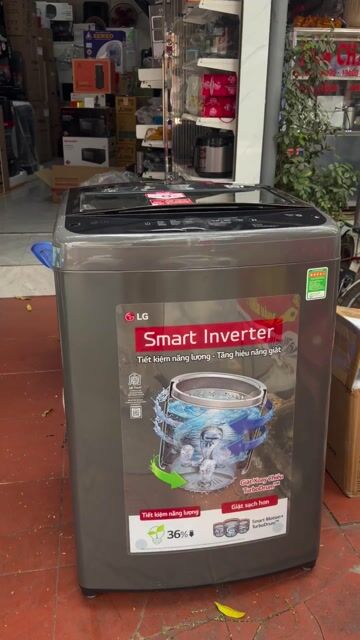 Máy giặt LG 12kg inverter hàng trưng bày. Mua bán Máy giặt tại Quận Lê Chân Hải Phòng được đăng bởi Hương  hình 1
