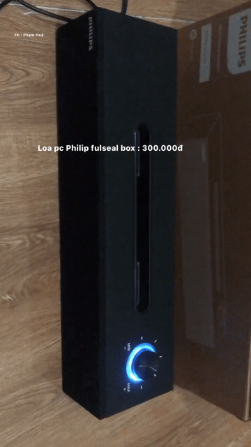 Loa PC Philips Đen USB Đèn LED. Mua bán Tivi, Âm thanh tại Quận 8 Tp Hồ Chí Minh được đăng bởi Phạm Thị Huệ hình 1