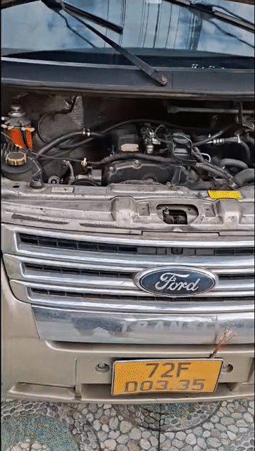 Ford Transit 2009 16 chỗ Hồng. Mua bán Ô tô tại Thành phố Bà Rịa Bà Rịa - Vũng Tàu được đăng bởi Tranvannguyen  hình 1
