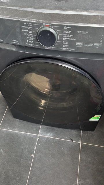 Máy giặt Toshiba 10kg cửa trước đã dùng. Mua bán Máy giặt tại Quận Hải Châu Đà Nẵng được đăng bởi Maca Lu hình 1