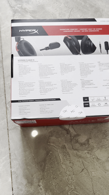 Tai nghe gaming HyperX Cloud III Đen/Đỏ. Mua bán Tivi, Âm thanh tại Thành phố Thủ Đức Tp Hồ Chí Minh được đăng bởi phạm Khánh hoà hình 1