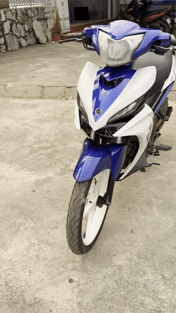 Yamaha Exciter 135cc 2014 Xanh trắng. Mua bán Xe máy tại Thành phố Nam Định Nam Định được đăng bởi Bảo Nhi Trần hình 1
